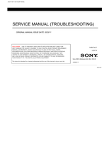 Sony FW-43BZ35F (138 pages) TV Service Manual