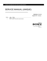 Sony 9-888-733-A2 9-888-733-0X (211 pages) TV Service Manual