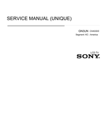 Sony 9-888-733-A2 9-888-733-0X (211 pages) TV Service Manual