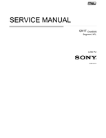 Sony KD-43X8301C (157 pages) TV Service Manual