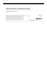 Sony KD-43X85K (213 pages) TV Service Manual