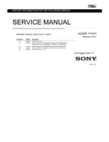 Sony KD-84X9000 (150 pages) TV Service Manual