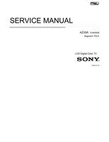 Sony KD-84X9000 (150 pages) TV Service Manual