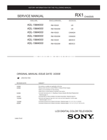 Sony KDL-19M4000 KDL-19M4000 KDL-19M4000 KDL-19M4000 KDL-19M4000 KDL-19M4000 (46 pages) TV Service Manual