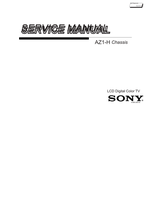 Sony KDL-40NX700 (34 pages) TV Service Manual