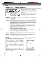 Toshiba DCSB1 MD13Q11 TV/DVD Combo Operating Manual