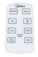 Midea RG15B1/E Air Conditioner Remote Control