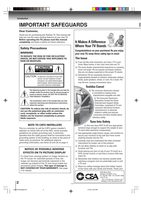 Toshiba MW30G71 WCSBG1 TV/VCR/DVD Combo Operating Manual