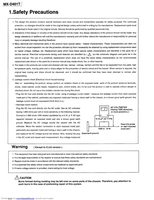 JVC MXD401T Audio System Operating Manual