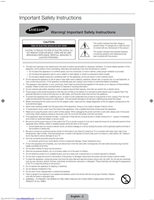 Samsung PN51F8500AFXZA TV Operating Manual