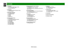 Sharp PNLE801 TV Operating Manual