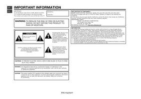 Sharp PNLE801 TV Operating Manual