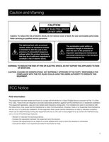 RCA 46LA45RQ TV Operating Manual