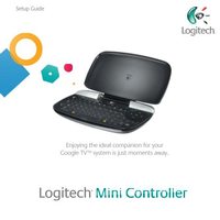 Logitech revueminiOM Universal Remote Control Operating Manual