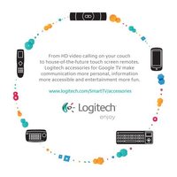 Logitech revueminiOM Universal Remote Control Operating Manual