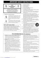 Yamaha RXV765 Audio/Video Receiver Operating Manual