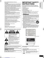 Panasonic SABT300 Home Theater System Operating Manual