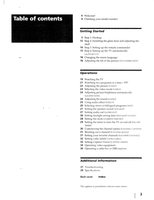 Sony 50EX1213 50VX15K 50VX2213 TV Operating Manual