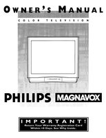 Philips TS3254C TV Operating Manual