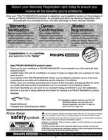 Philips TS3254C TV Operating Manual