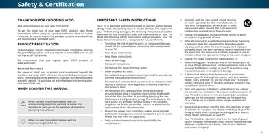 Vizio M60C3 TV Operating Manual