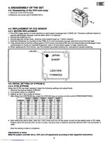 Sharp VLE630U/T VLE680U VLE685U/T Camcorder Digital Camera Service Manual