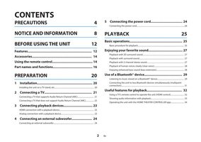 Yamaha ATS1080 Sound Bar System Operating Manual