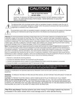 Mitsubishi WS48513 WS48613 WS55513 TV Operating Manual