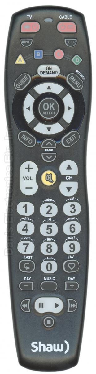 Buy Universal-Electronics 2020B0B1 Shaw -URC2020B0 Universal Remote Control