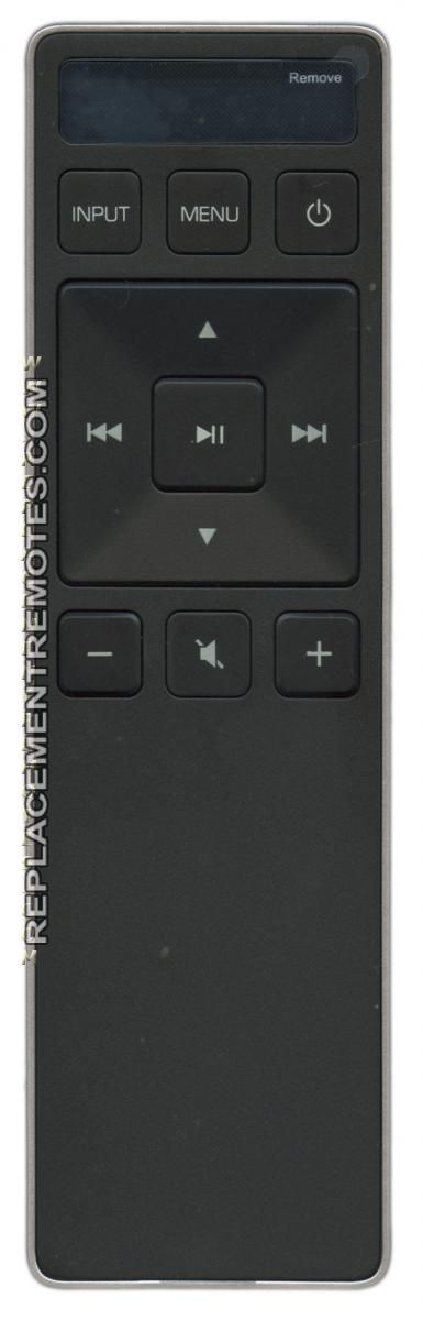 vizio audio bar receiver remote code