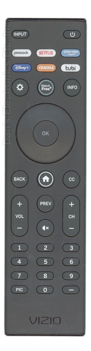 Buy Vizio XRT140V Peacock -6915C0002J000 TV TV Remote Control